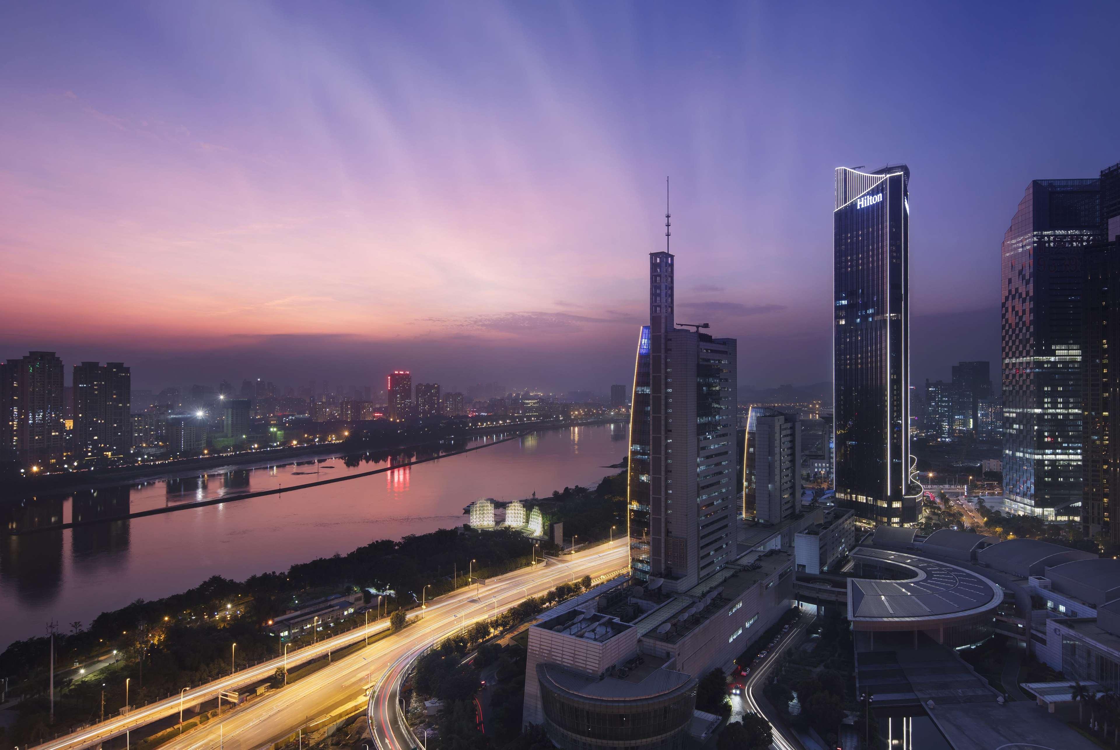 Готель Hilton Fuzhou Фучжоу Екстер'єр фото
