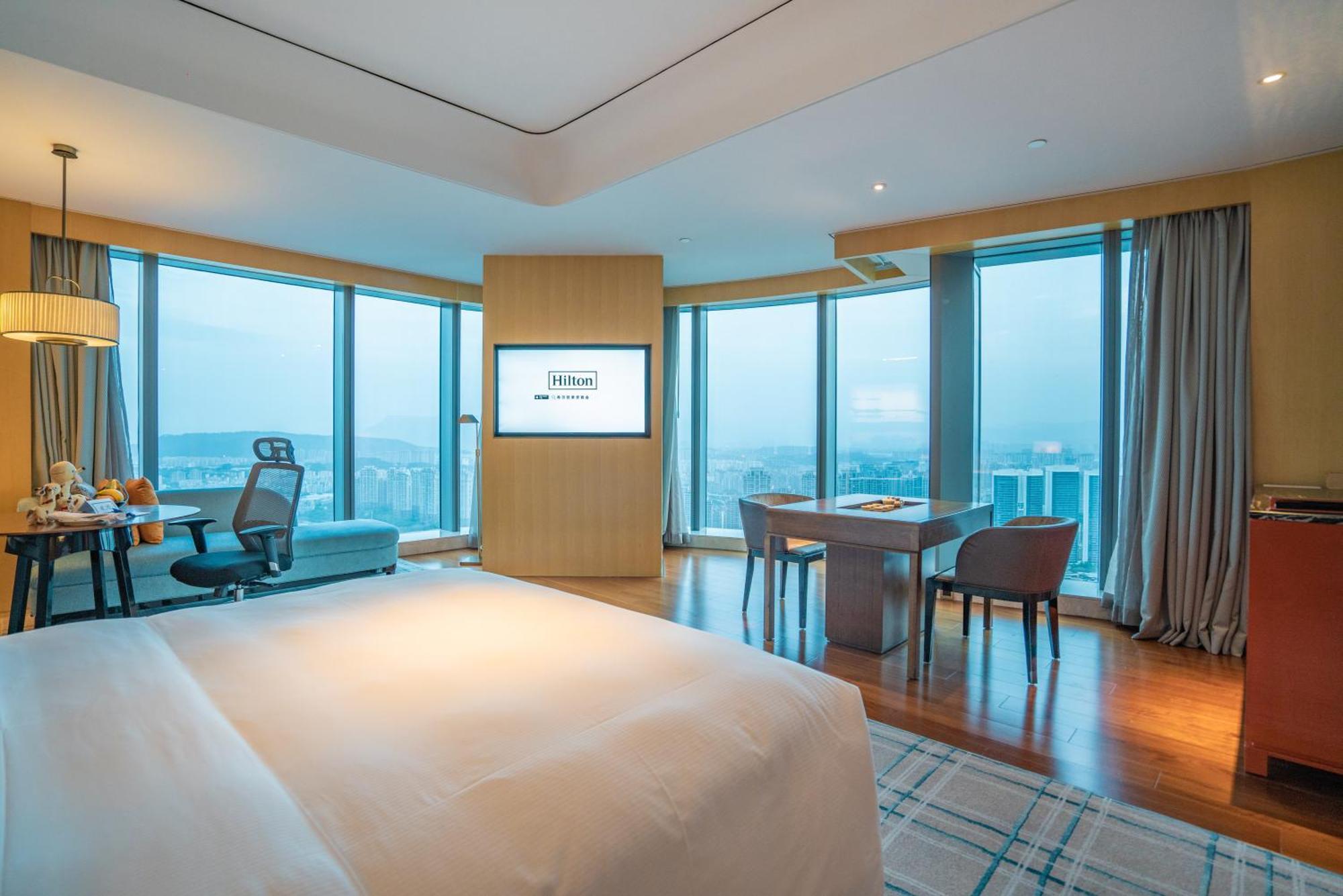 Готель Hilton Fuzhou Фучжоу Екстер'єр фото